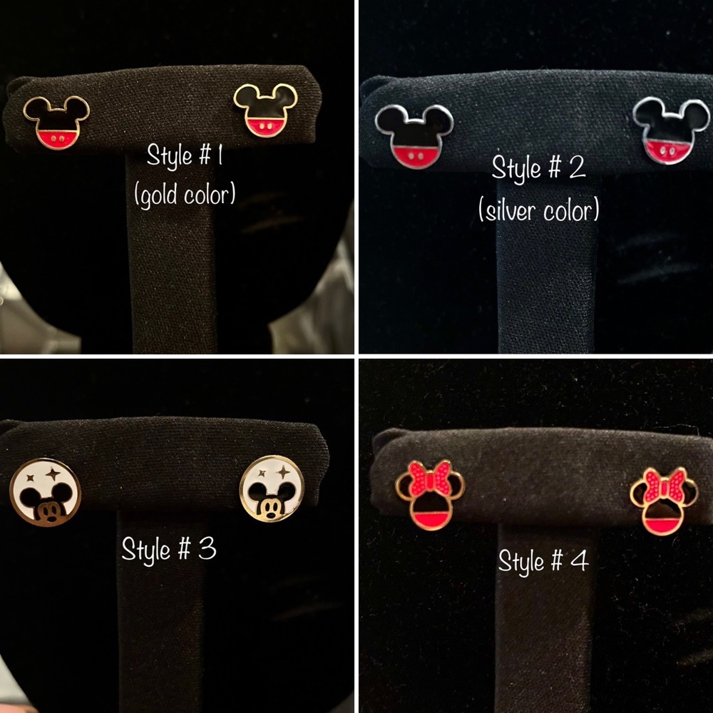 Mickey & Minnie earrings